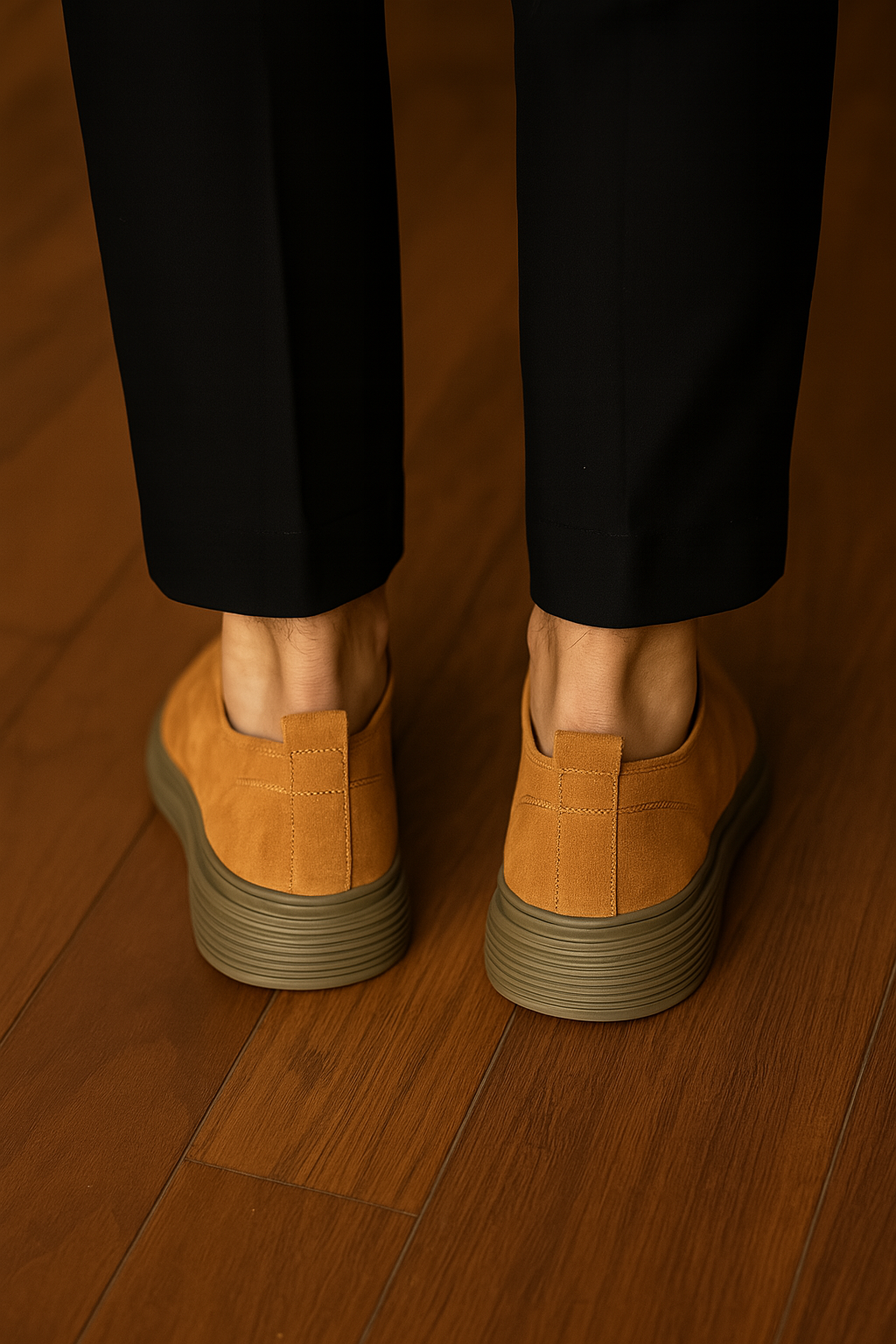 Men’s Suede Shoes Brown