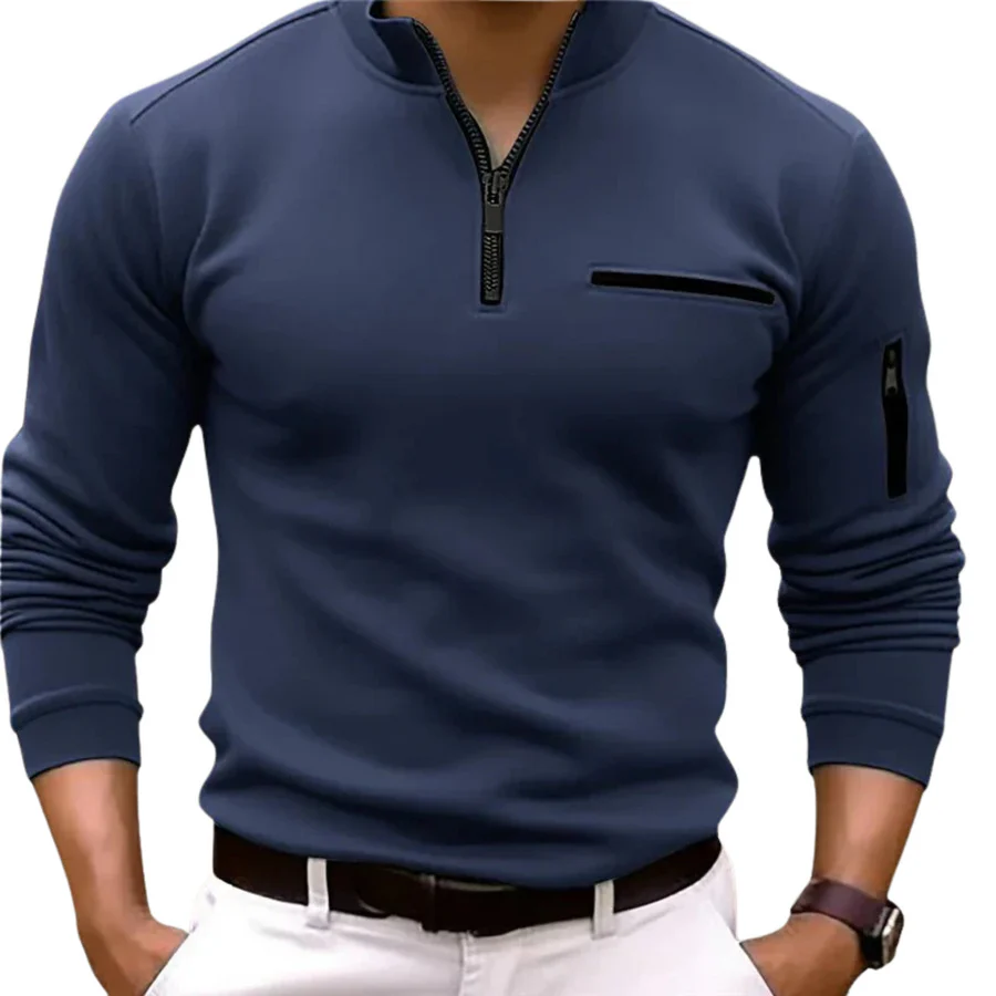 Men's Modern Style Trendy Sweater - Blue