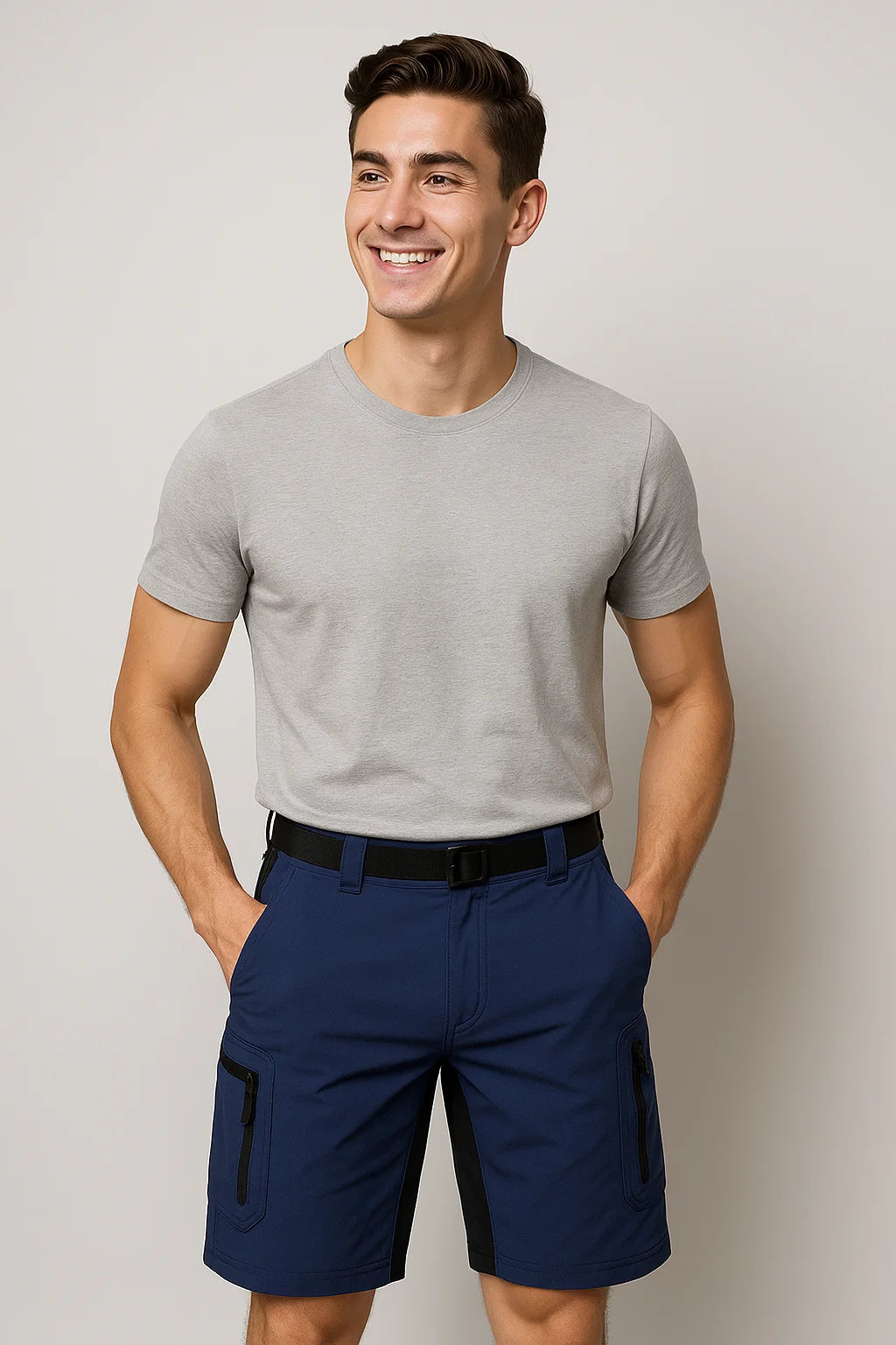 Classic Men's Outdoor Shorts - Dark Blue