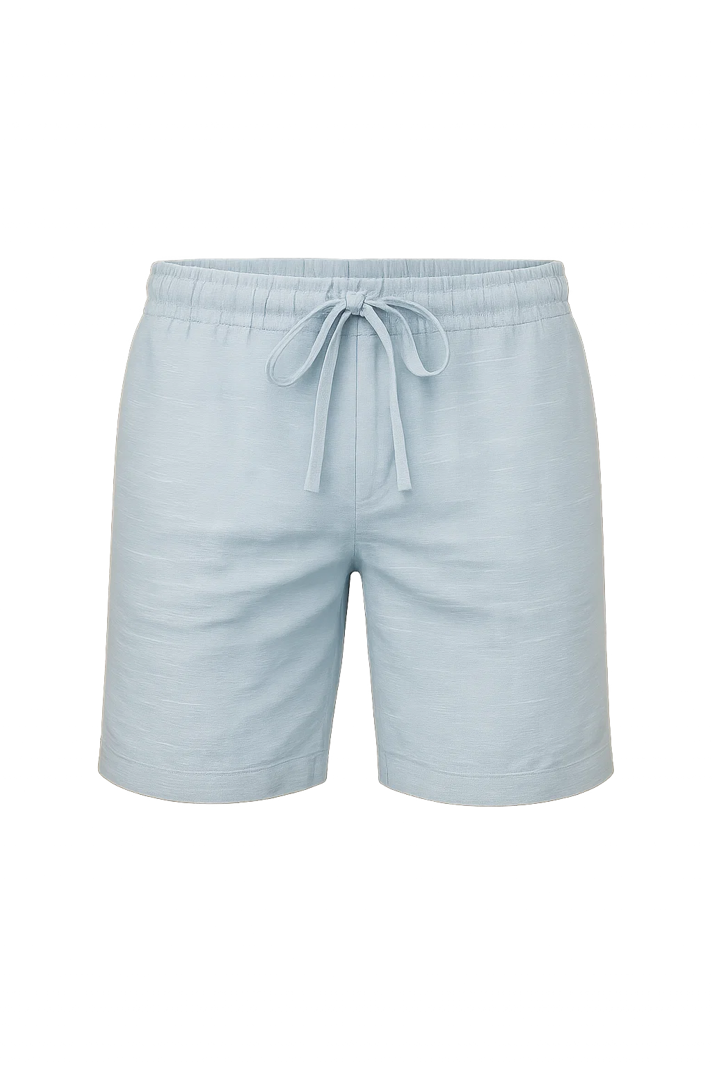 Modern Style Summer Men's Linen Shorts – Blue