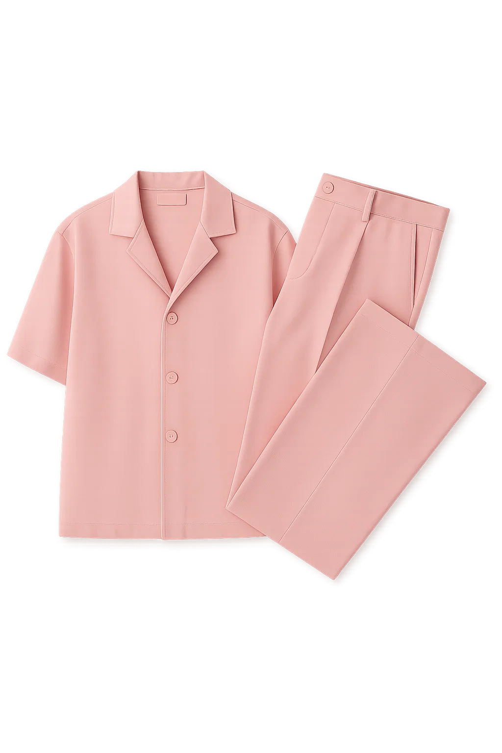 Modern Style Men’s Summer Set - Pink