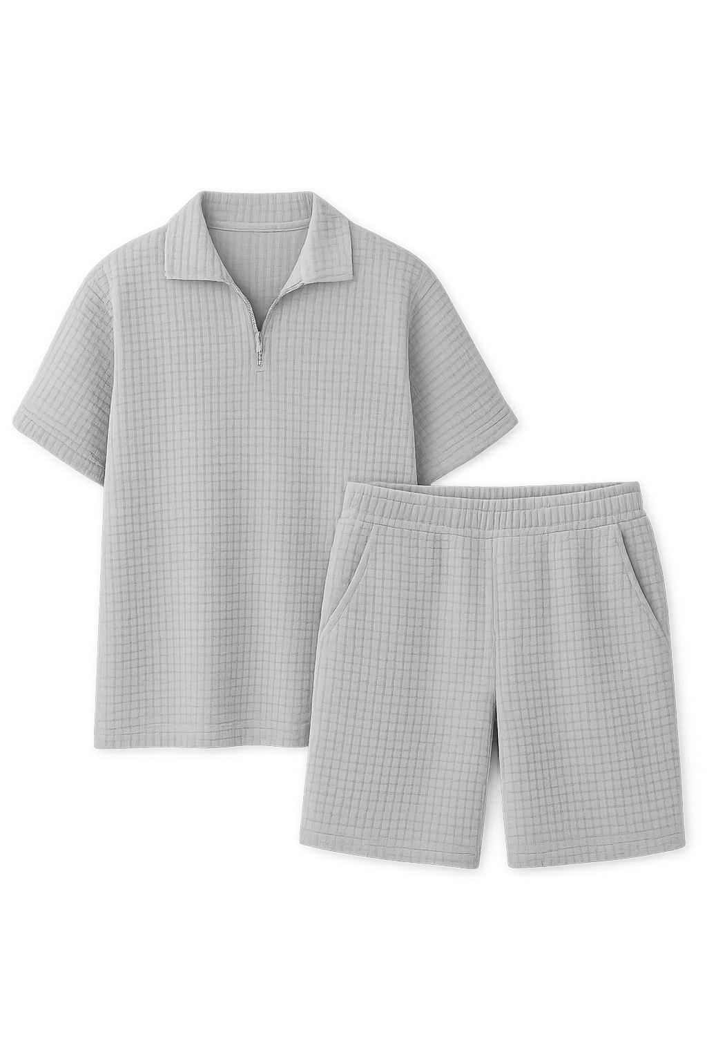 Trendy Men’s Summer Outfit - Gray