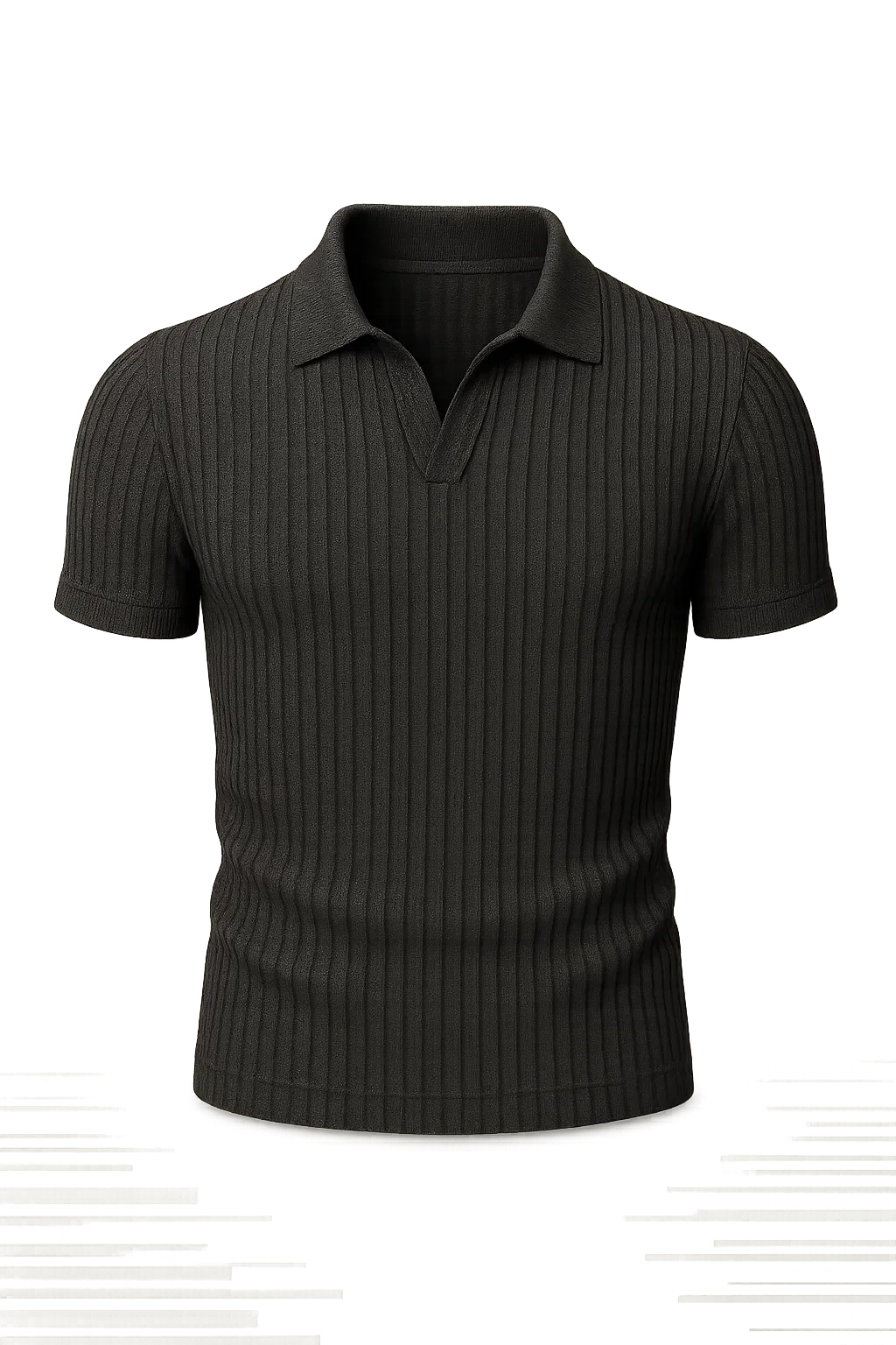 Classic All Season Men's Body Fit Polo – Dark Gray