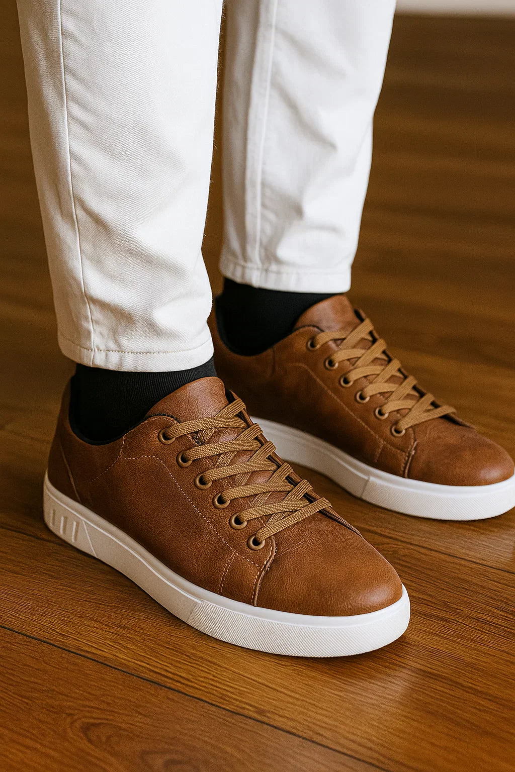 Smart-Casual Men’s Lace-Up Shoes