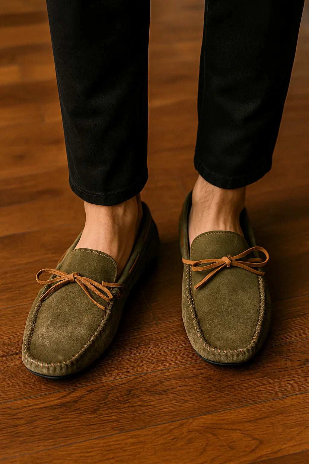 Vintage Style Men’s Slip-on Loafers