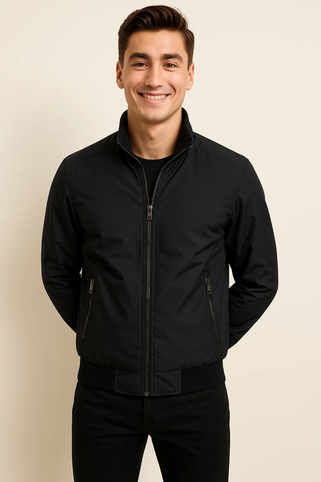 Men's Classic All-Season Jacket - Black