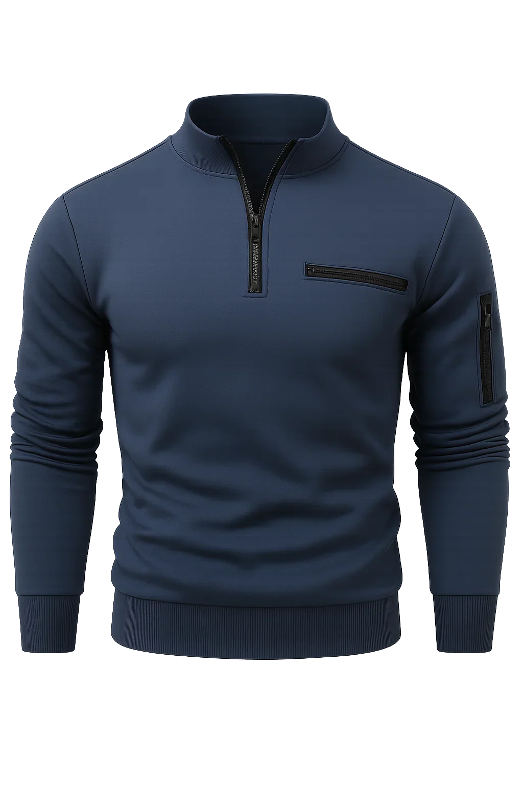 Men's Modern Style Trendy Sweater - Blue