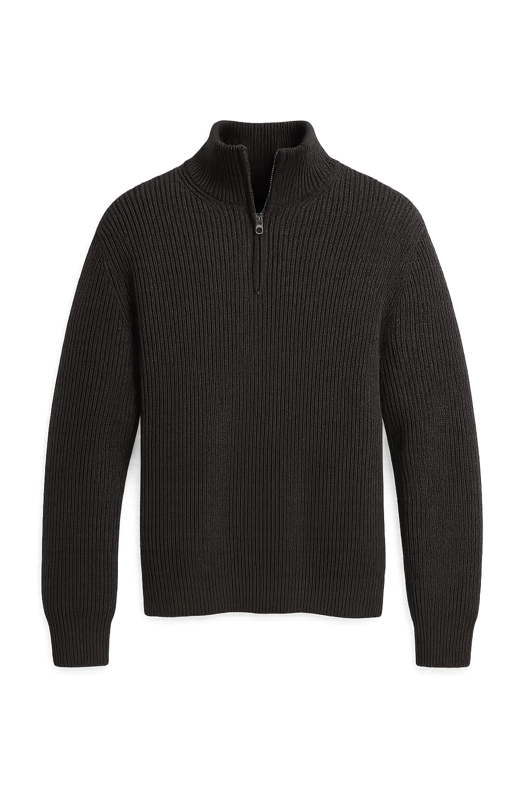 Men's Smart-Casual Business Sweater - Black