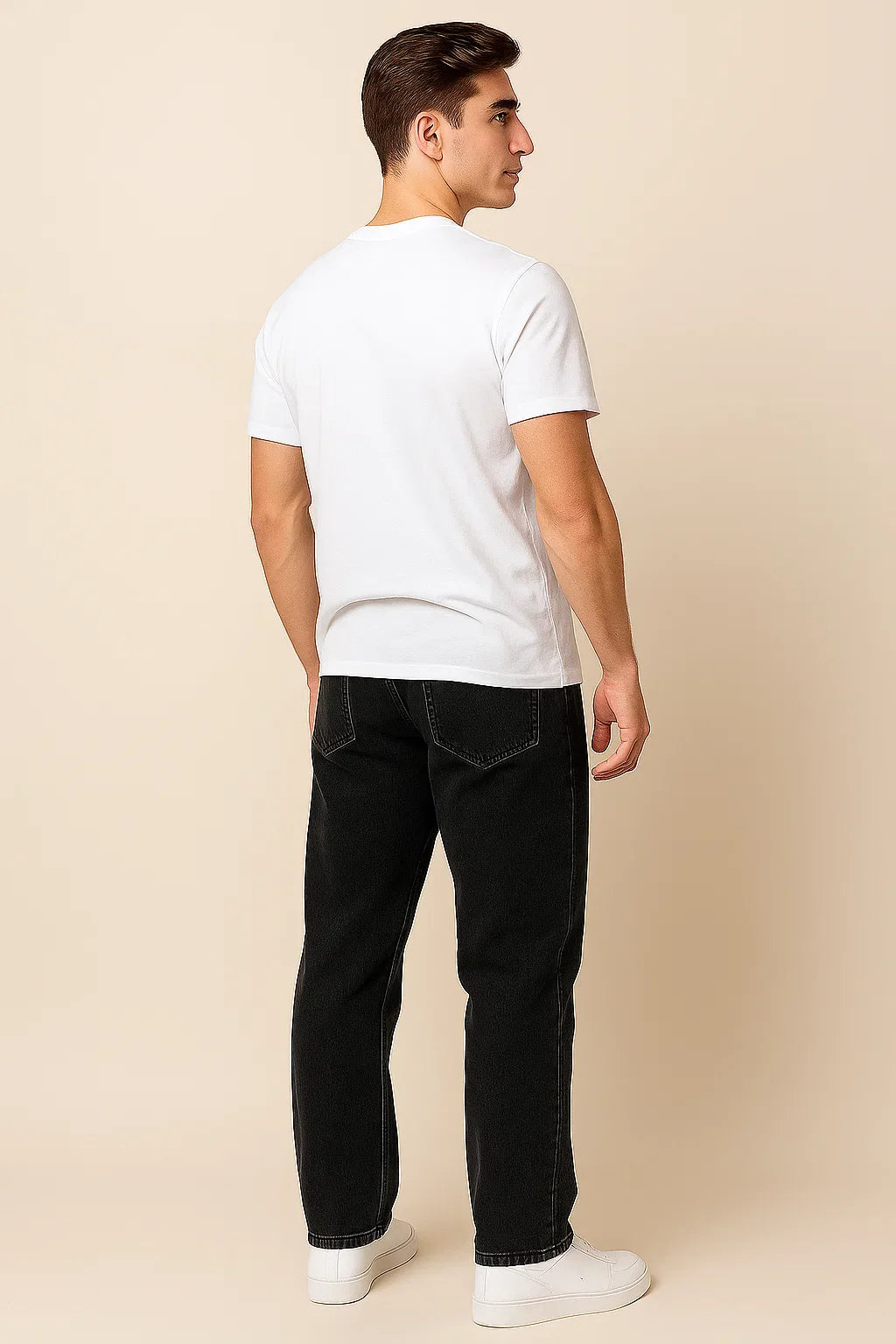 Men's Trendy Vintage Straight Leg Washed Denim Jeans