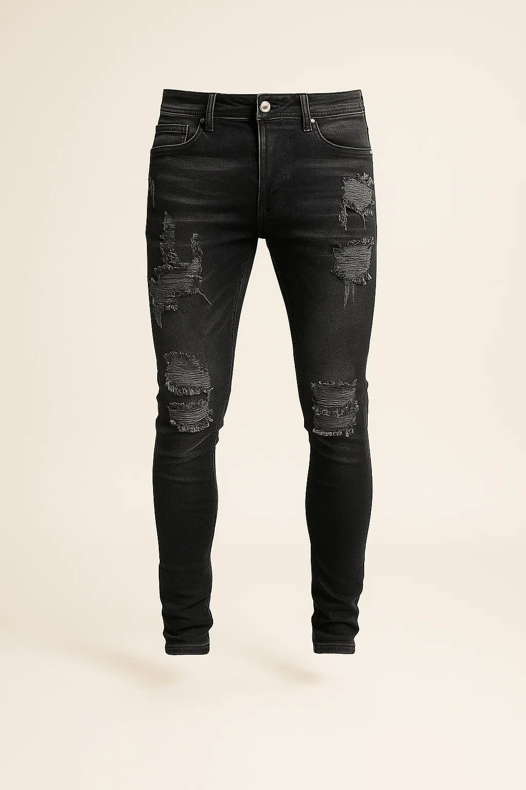 Men's Trendy Denim Ripped Jeans