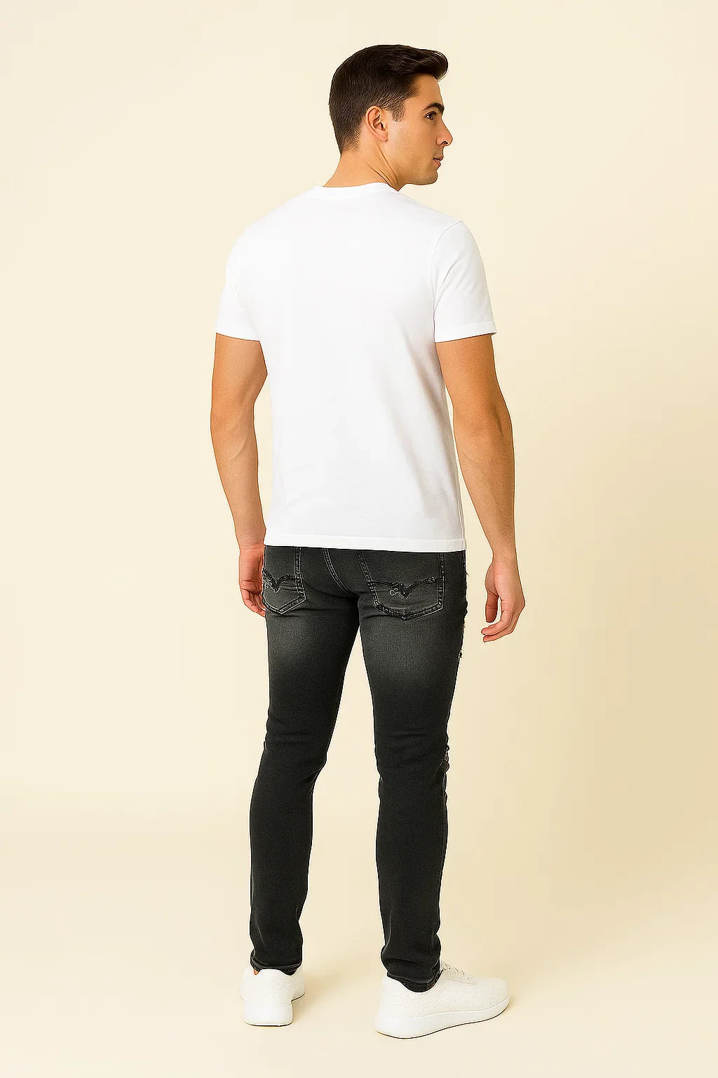 Men's Trendy Denim Ripped Jeans