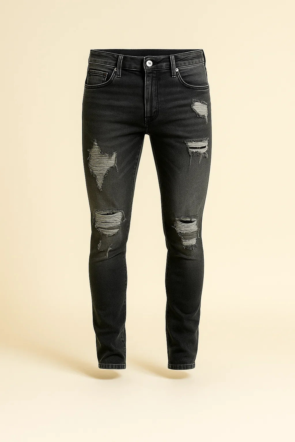 Men's Trendy Denim Ripped Jeans