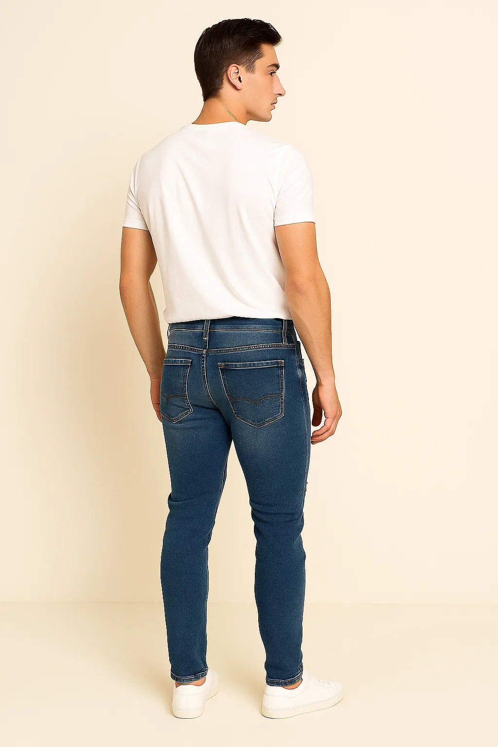 Men's Trendy Denim Ripped Jeans