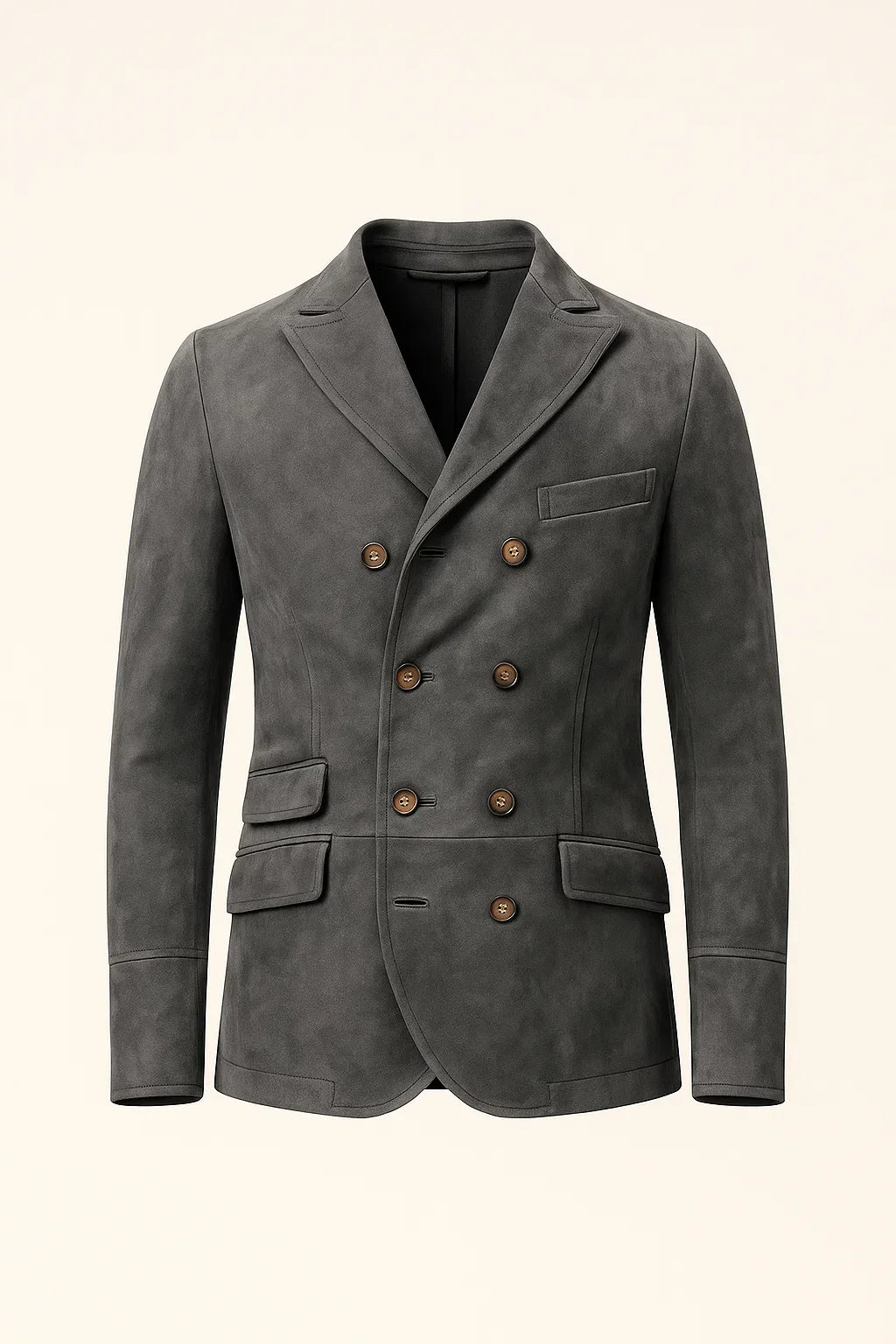 Men's Vintage Style Double Breasted Jacket