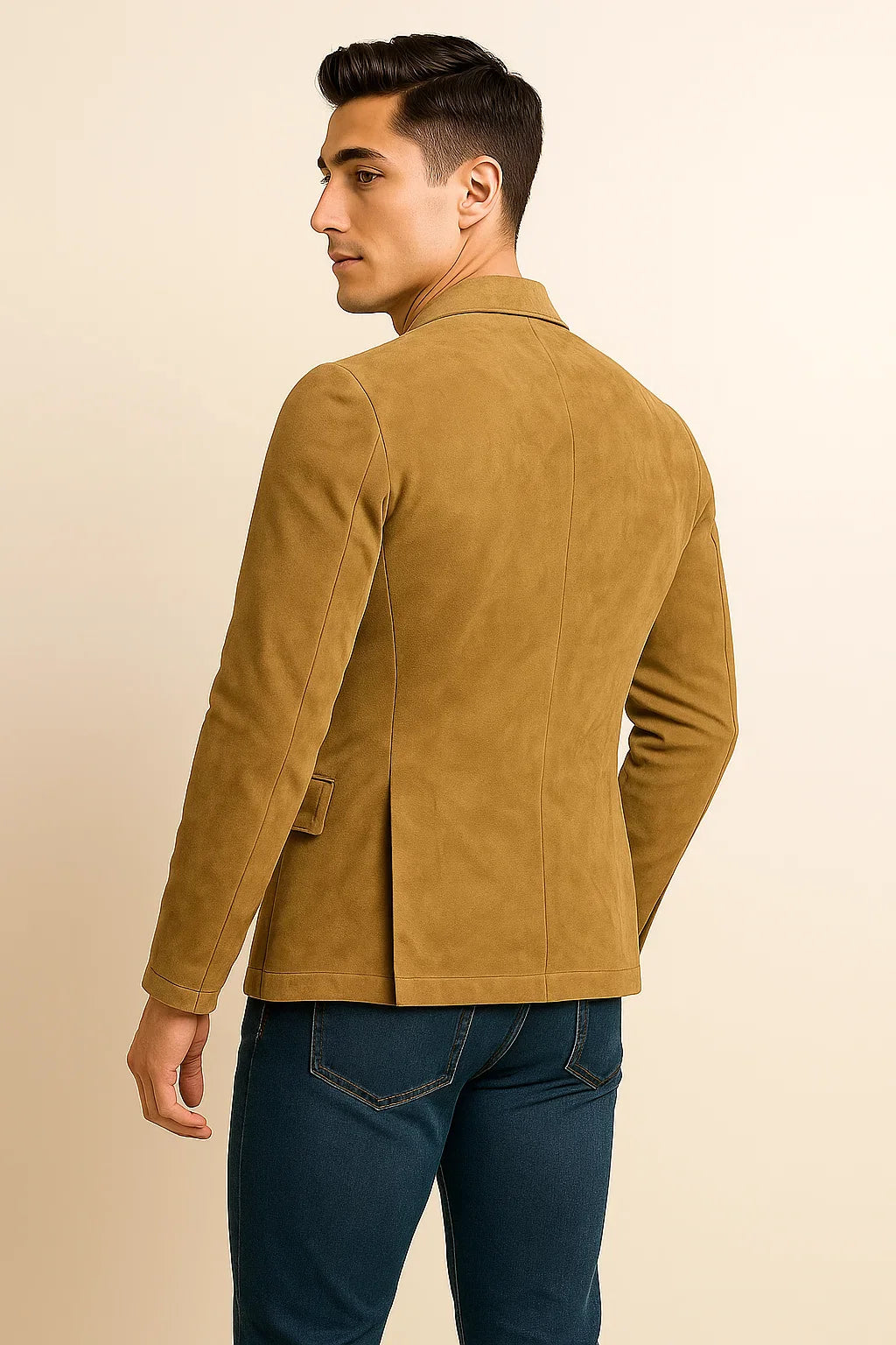 Men's Vintage Style Double Breasted Jacket