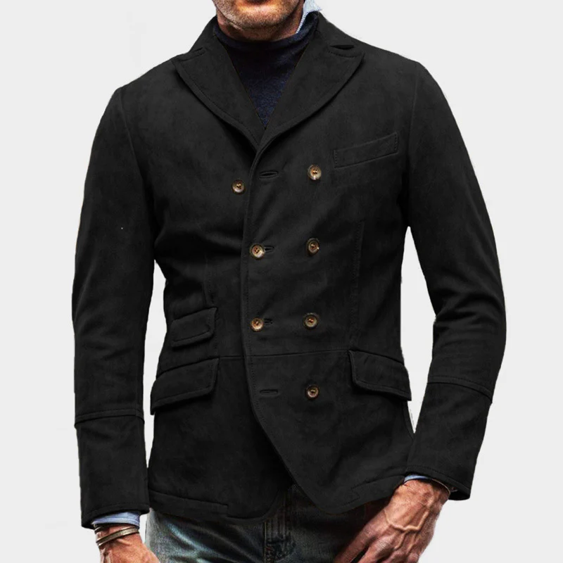 Men's Vintage Style Double Breasted Jacket