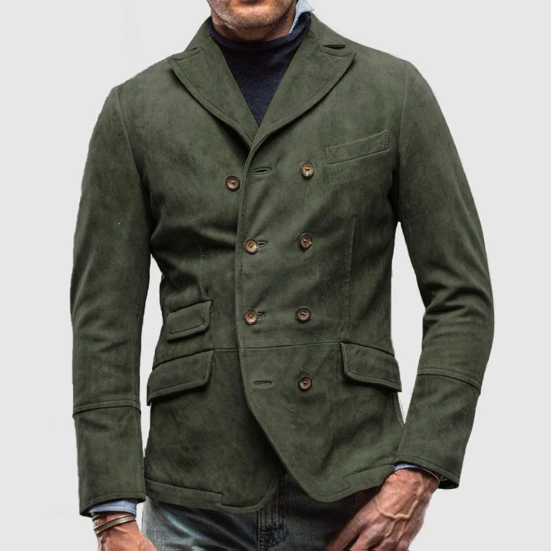 Men's Vintage Style Double Breasted Jacket