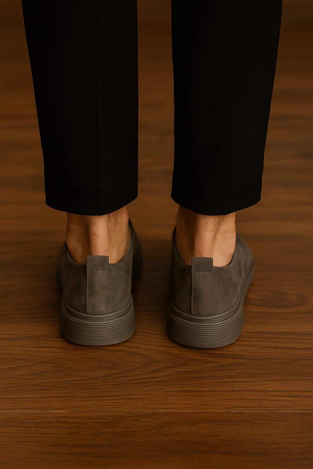 Men’s Suede Shoes Khaki
