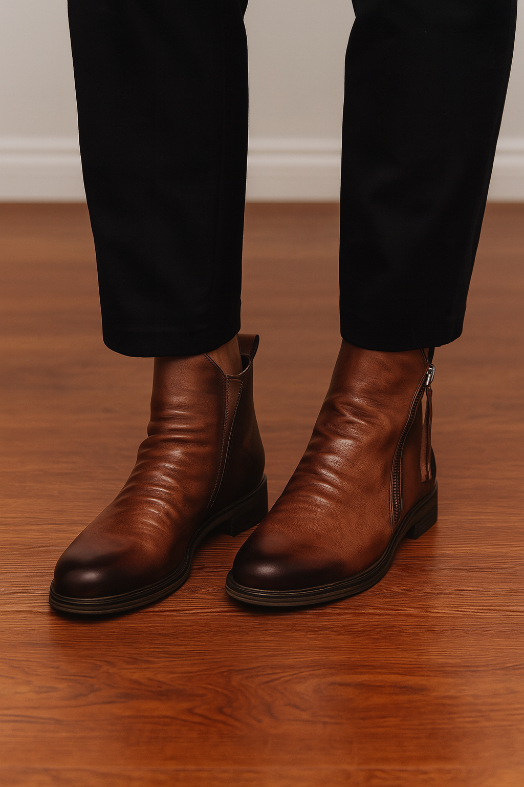 Vintage Style Men’s Chelsea Boots