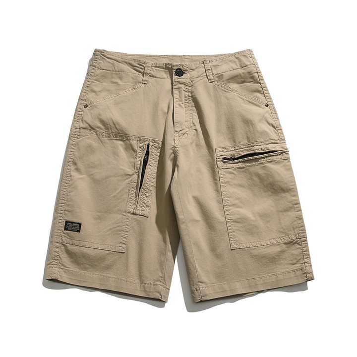 Modern Style Men's Cargo Shorts - Khaki