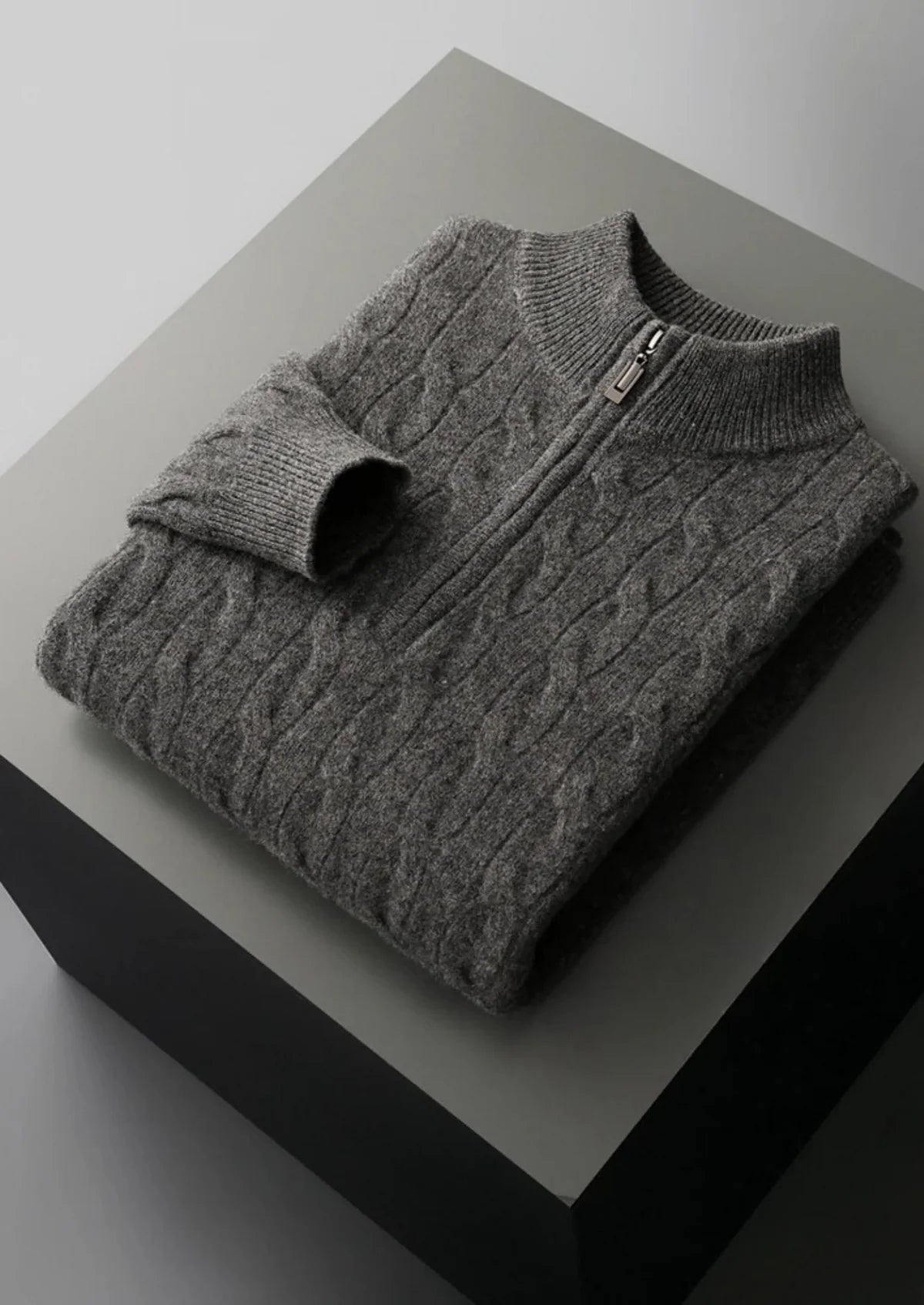 Men’s Half-Zip Sweater – Classic Knit Design & Refined Everyday Layer