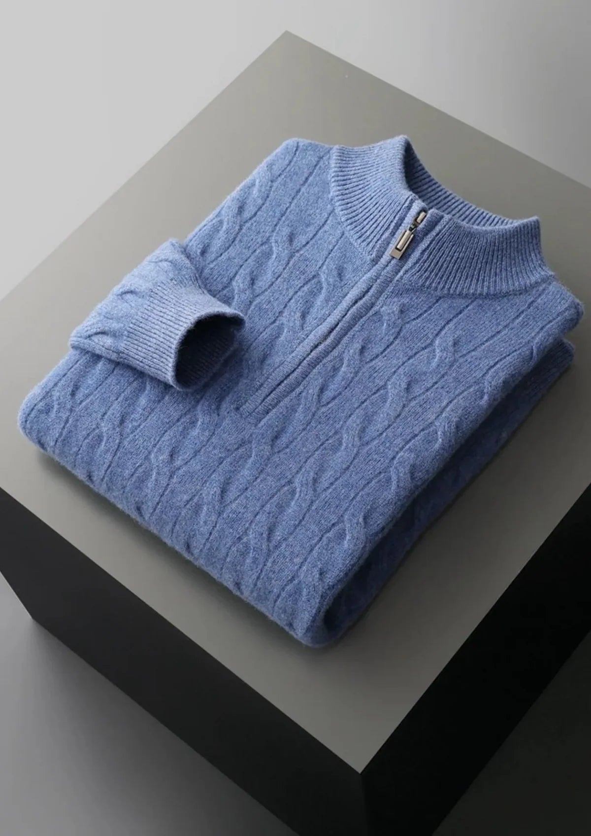Men’s Half-Zip Sweater – Classic Knit Design & Refined Everyday Layer