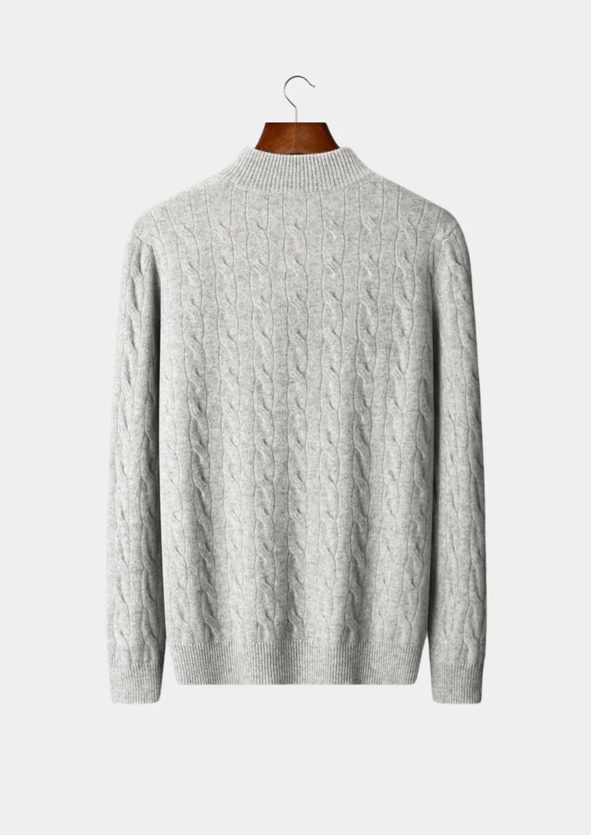Men’s Half-Zip Sweater – Classic Knit Design & Refined Everyday Layer
