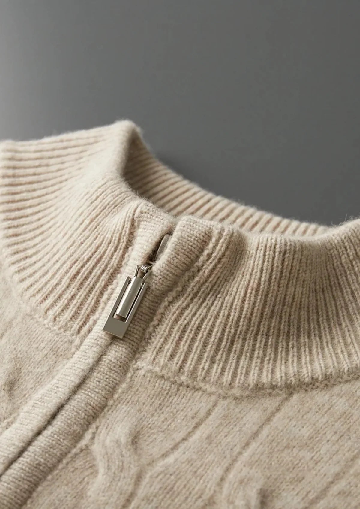Men’s Half-Zip Sweater – Classic Knit Design & Refined Everyday Layer