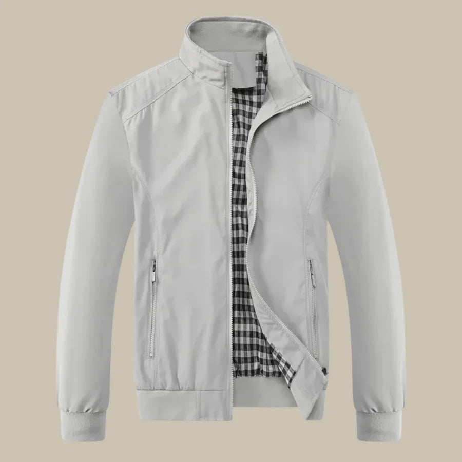 Men's Classic All-Season Jacket - Light Gray