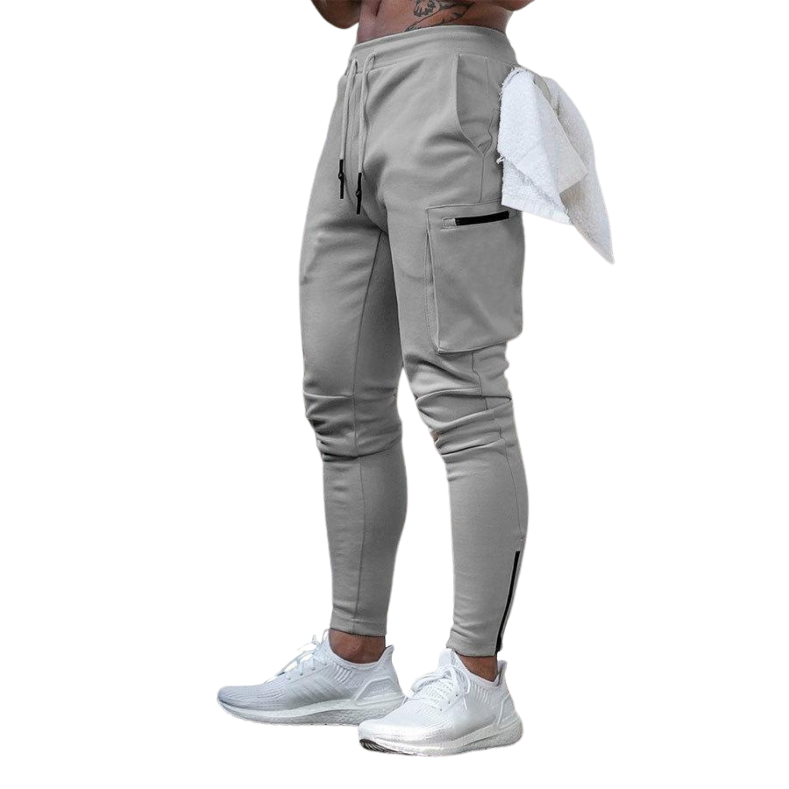Men's Casual Cargo Sweatpants