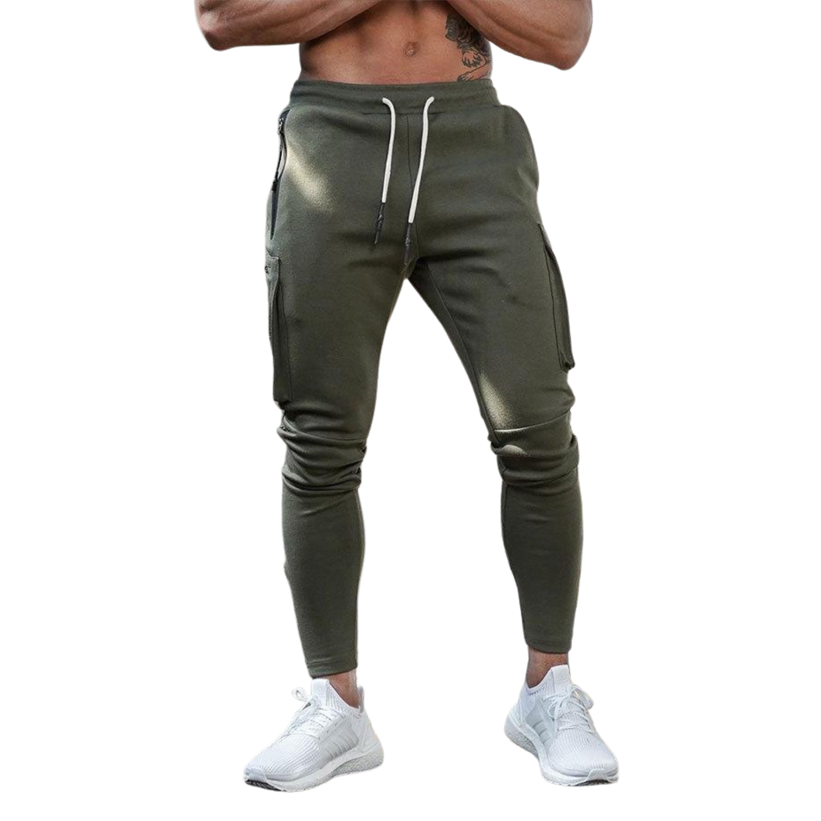 Men's Casual Cargo Sweatpants