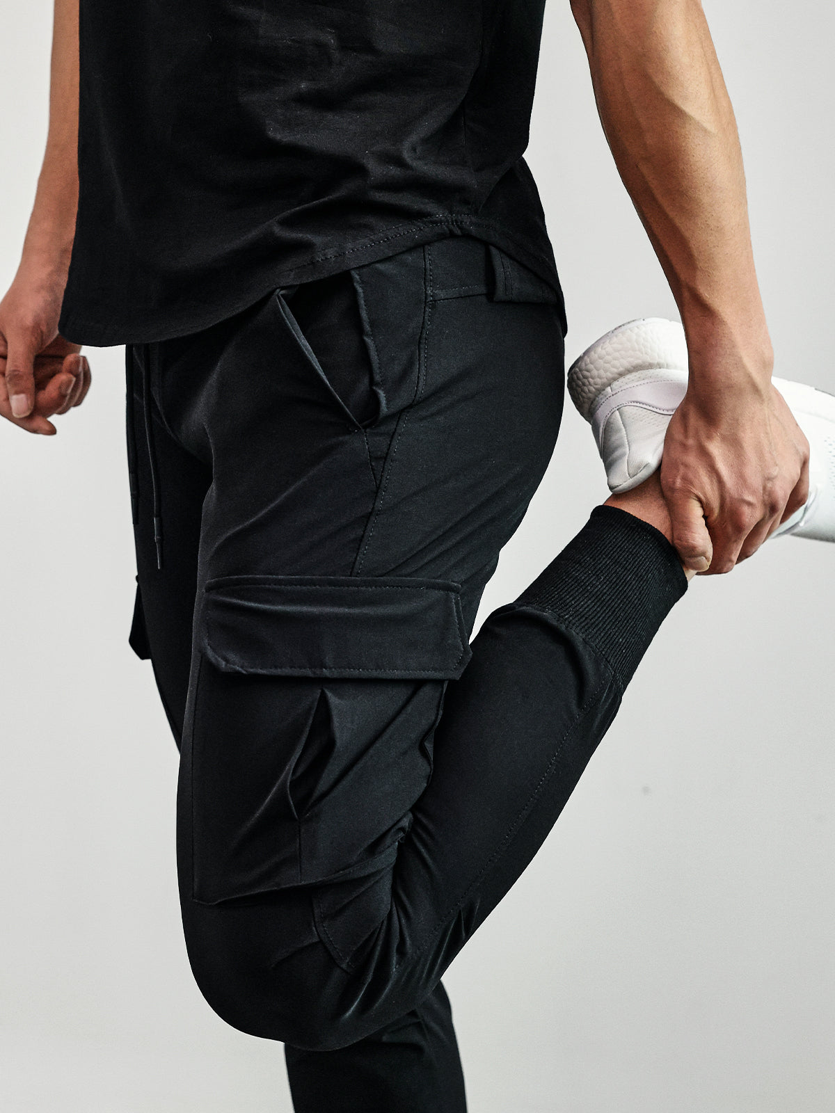 Men's Modern Style Training Cargo Sweatpants
