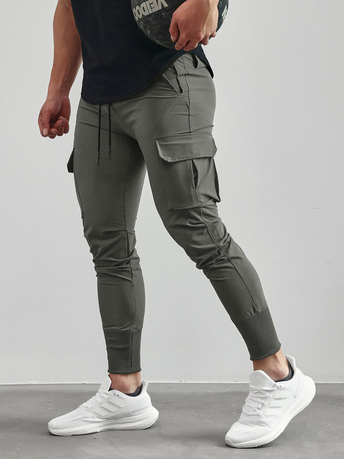 Men's Modern Style Training Cargo Sweatpants
