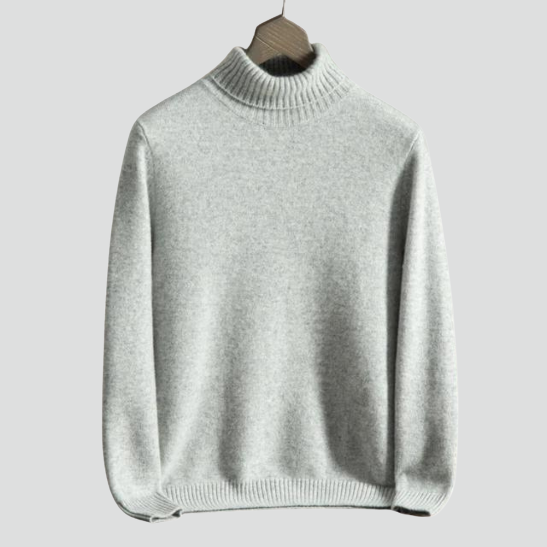 Men’s Turtleneck Sweater – Refined Knit Design & Warm Winter Essential