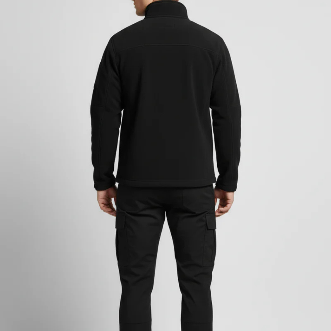 Men’s Casual Fleece Jacket – Versatile Design & Practical Function