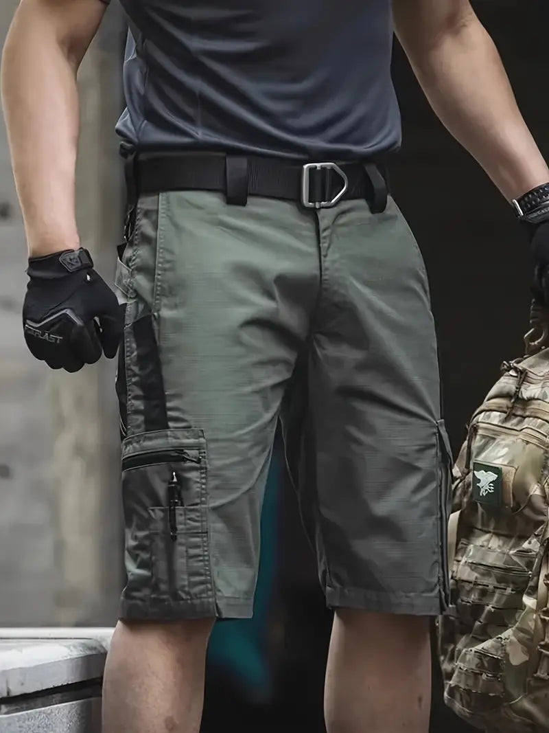 Men's Tactical Cargo Shorts Dark Green