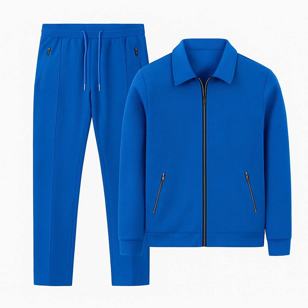 Trendy Summer Men's Set – Blue