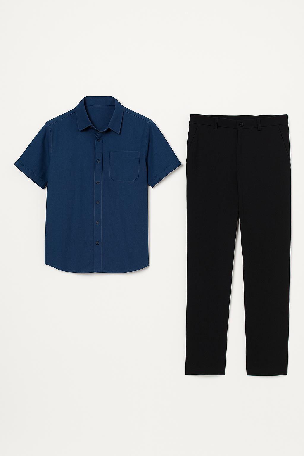 Formal Men's Summer Set Blue-Black