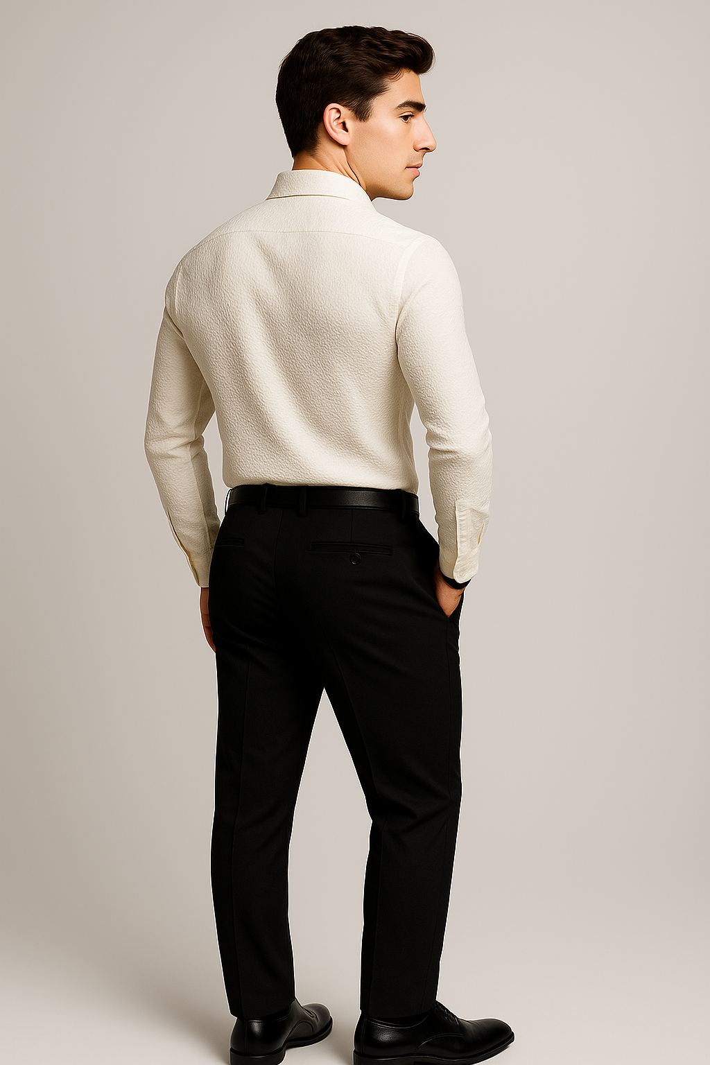 Business Men’s Classic Shirt – White