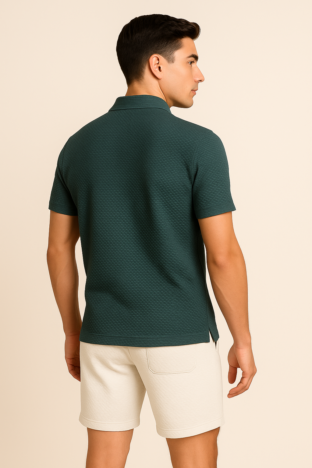 Trendy Summer Men’s Polo Shirt – Green