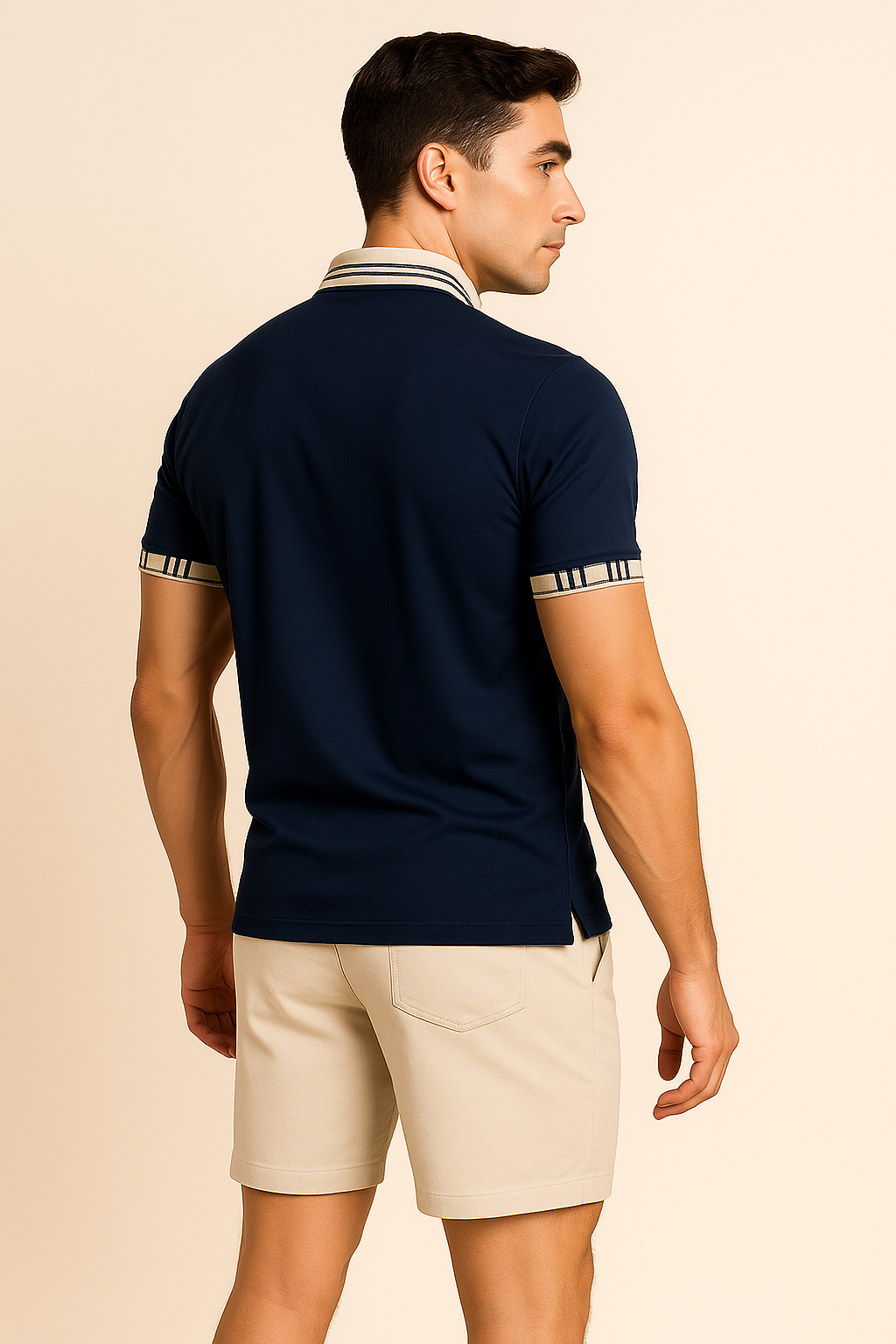 Classic Men's Polo – Dark Blue
