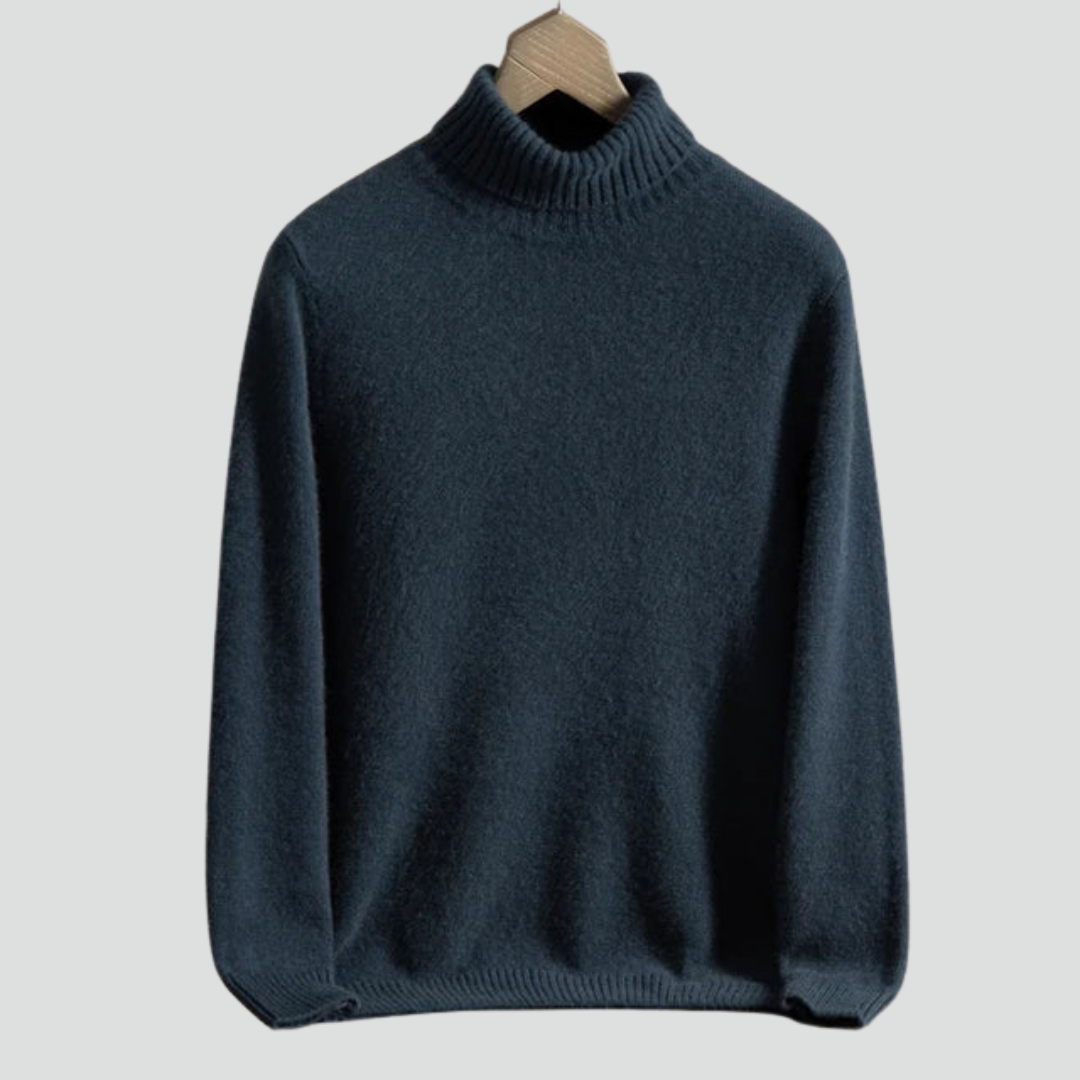 Men’s Turtleneck Sweater – Refined Knit Design & Warm Winter Essential