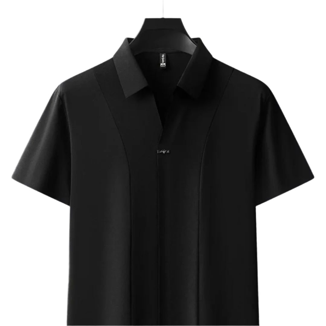 Casual Men’s All Season  Polo – Black