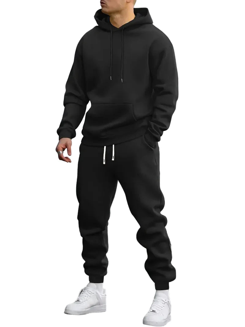 Men’s Tracksuit Set – Casual Hoodie and Jogger Combo for Everyday Wear