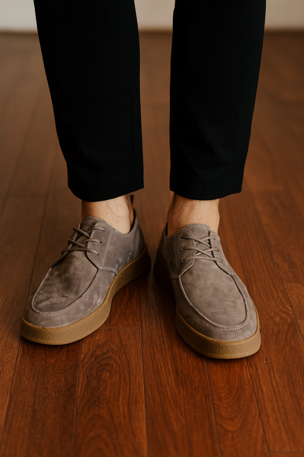 Men’s Classic Suede Shoes Brown