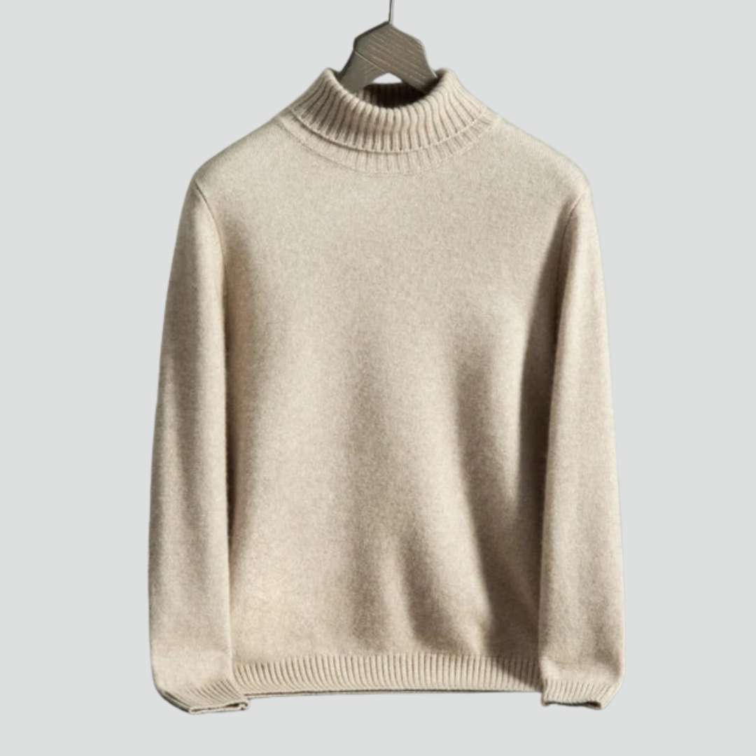 Men’s Turtleneck Sweater – Refined Knit Design & Warm Winter Essential