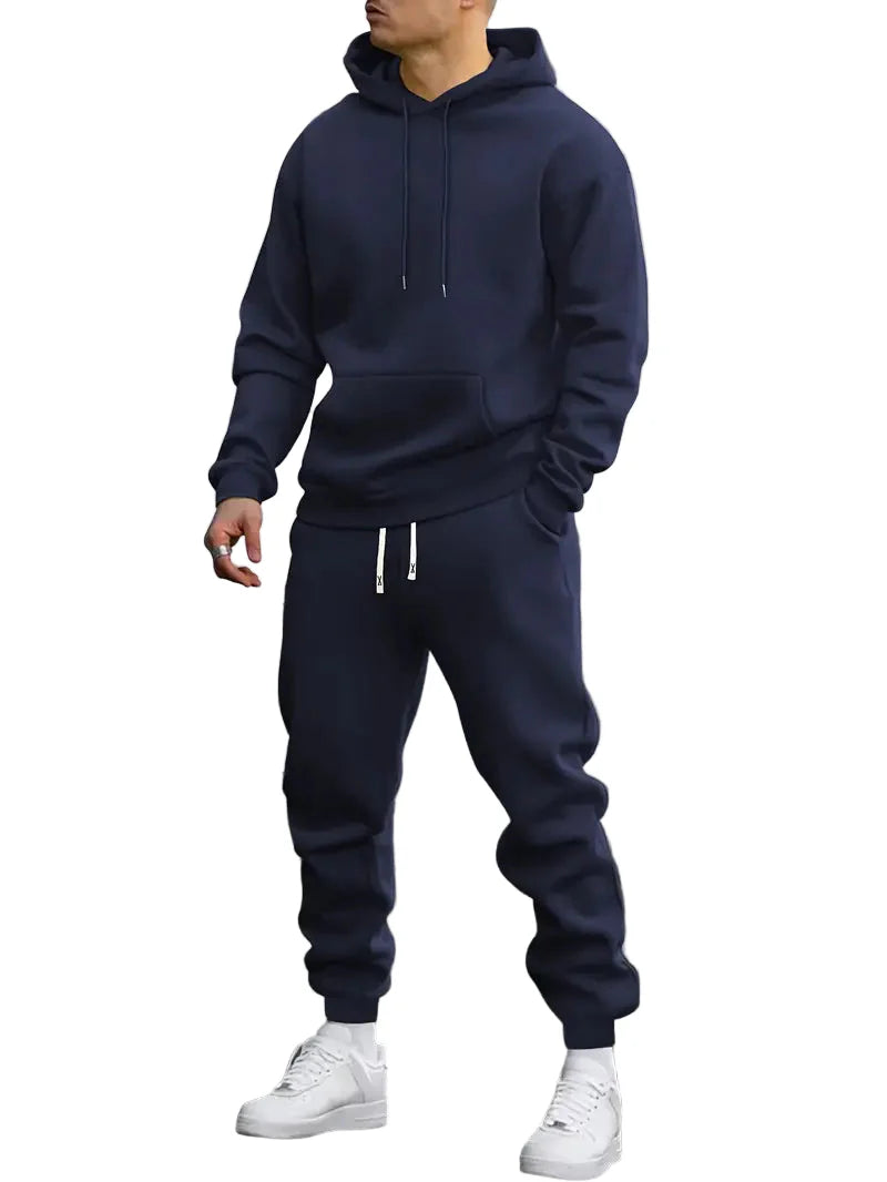 Men’s Tracksuit Set – Casual Hoodie and Jogger Combo for Everyday Wear