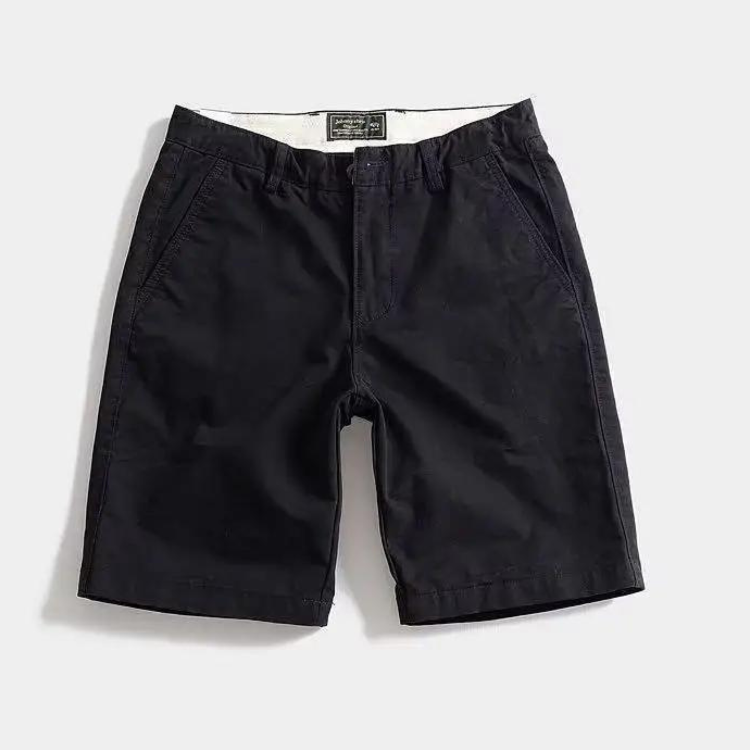 Trendy Men's Casual Summer Shorts – Black