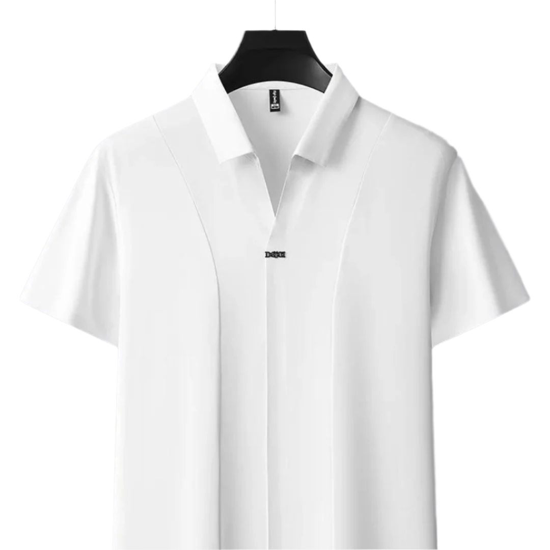 Casual Men’s All Season Polo – White