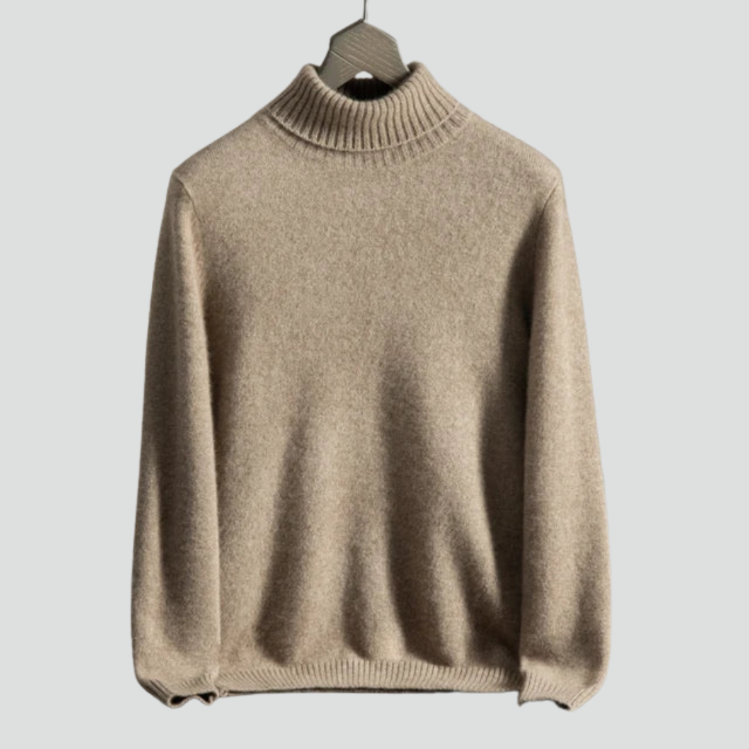 Men’s Turtleneck Sweater – Refined Knit Design & Warm Winter Essential